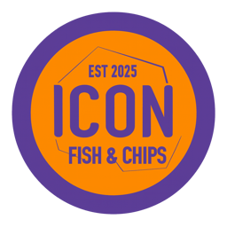 Icon Fish & Chips logo.